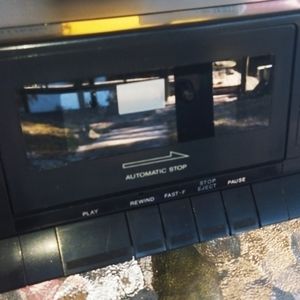 Vintage Realistic Tape Player Auto-Stop Tape Recorder New in Original Box